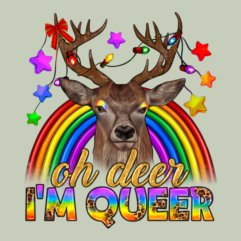 Lgbtq+ Oh Deer I'm Queer Ladies Tee by BundleAndBundleShop | Teevron