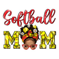 Softball Mom And Afro Messy Bun Mom | Teevron