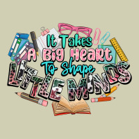 It Takes A Big Heart To Shape Little Mind Teacher Heavy Core Tee | Teevron