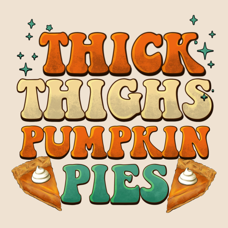 Thick Thighs Pumpkin Pies Urban Hoodie by BarkalooDesign | Teevron