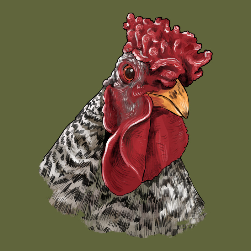 Dominique Rooster Head Classic Tee by LillyAllenDesigns | Teevron