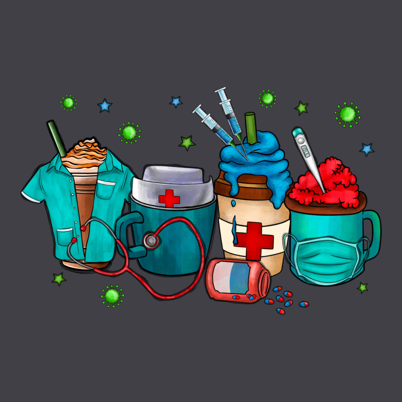 Nurse Drink Coffee Heavyweight Hoodie by CowhideDigitalArt | Teevron