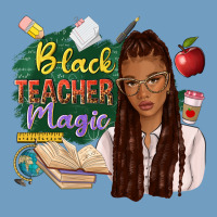 Black Teacher Magic With Afro Urban Heavy Tee | Teevron