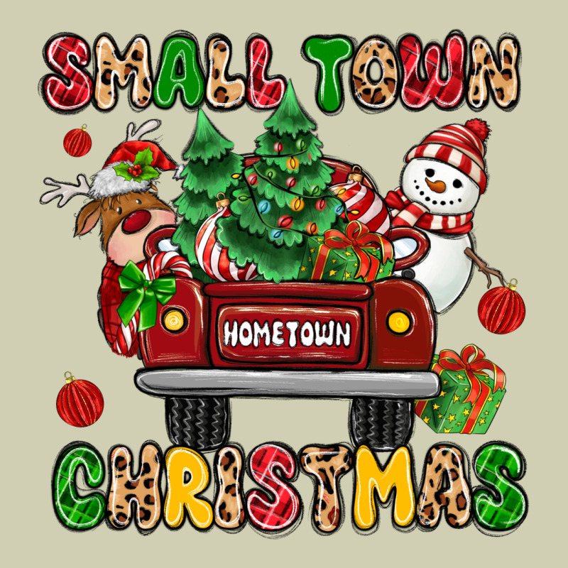 Christmas Santa And Reindeer Truck Heavy Core Tee by MaliasSmallBusiness | Teevron
