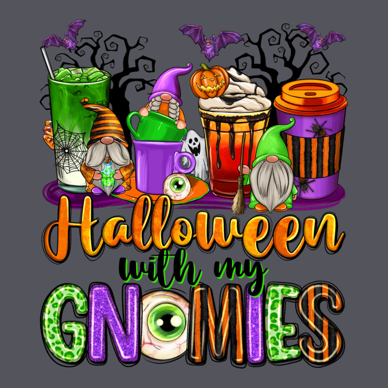 Halloween With My Gnomies Coffee Cups Vintage Hoodie by texasbilliewilder | Teevron