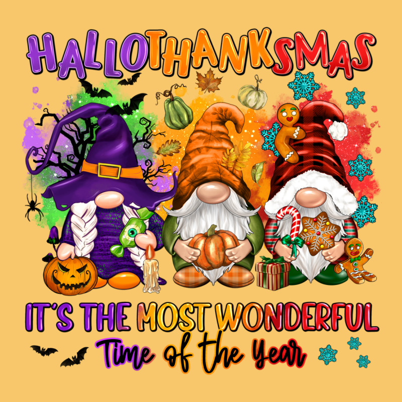 Hallothanksmas It's The Most Wonderful Time Of The Vintage Hoodie by NancyCooperArtShop | Teevron