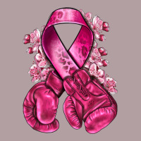 Breast Cancer With Boxing Gloves Vintage Hoodie | Teevron