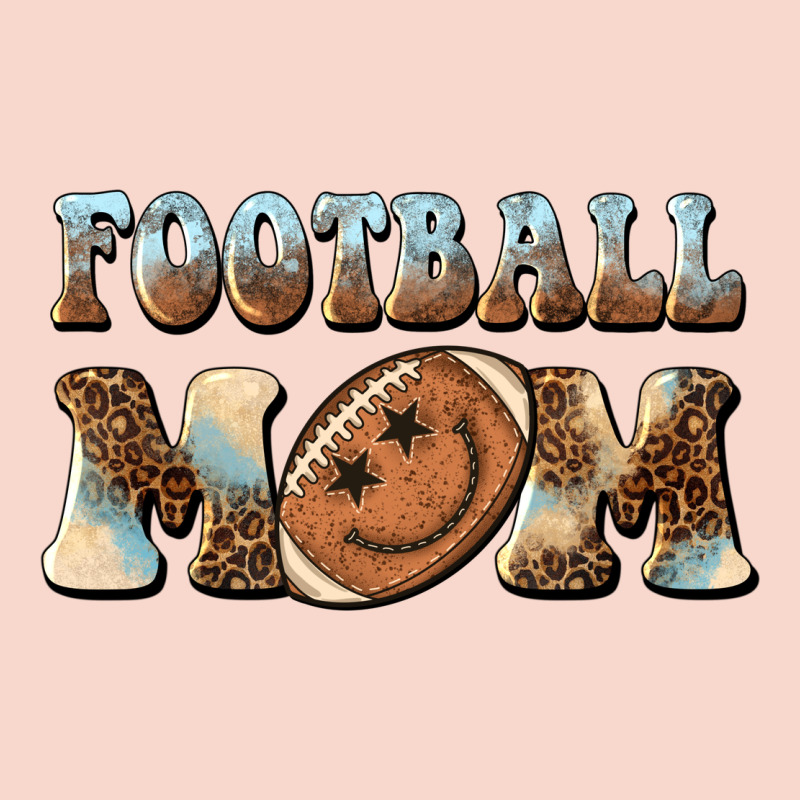 Football Mom Football Smiley Face Urban Hoodie by BarkalooDesign | Teevron