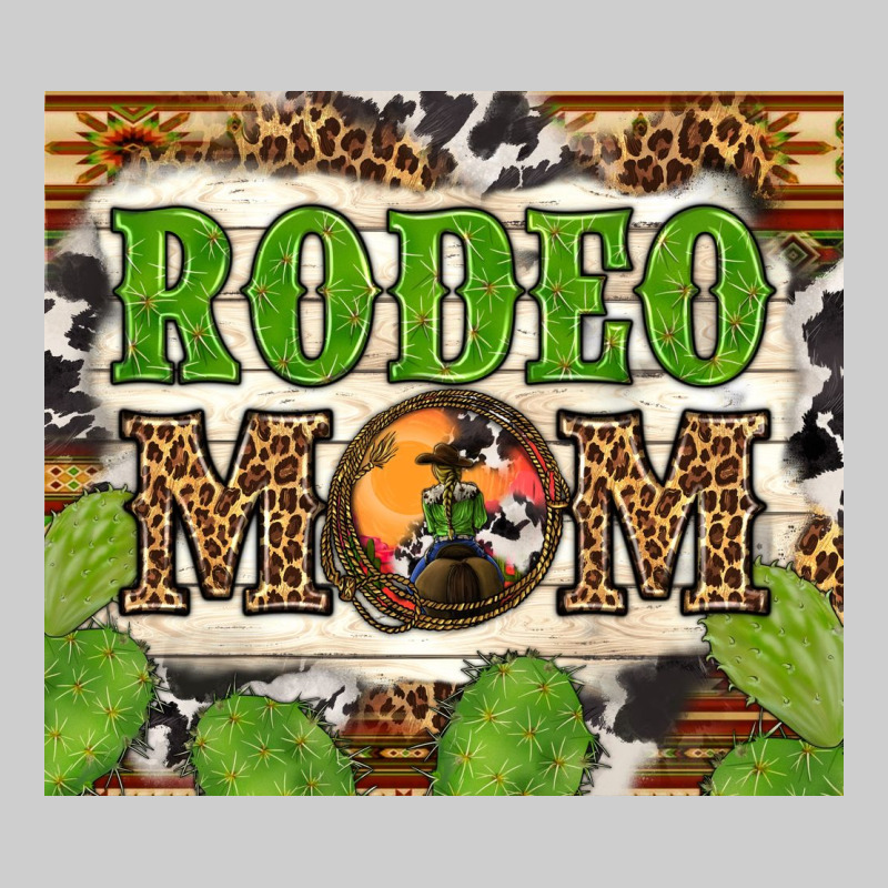 Western Rodeo Mom Tumbler Premium Tee by BundleAndBundleShop | Teevron