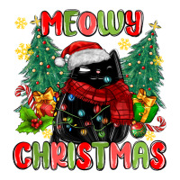 meowy christmas black cat | Teevron