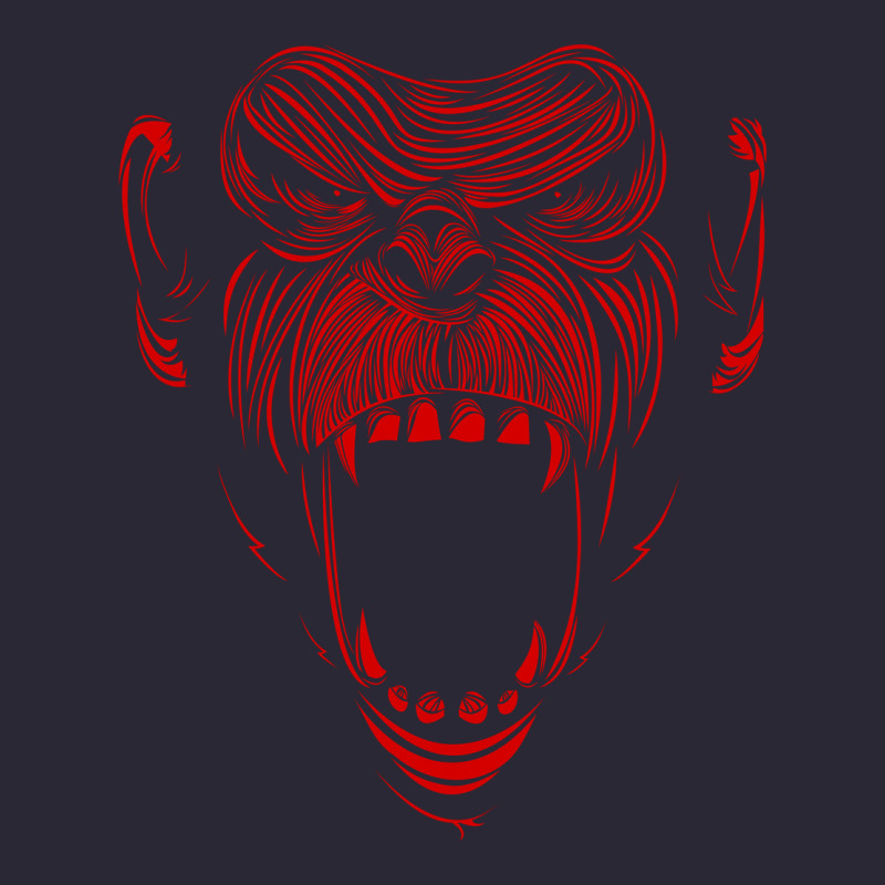 Primal Onnit T Chimp Vintage Tee by linhVisuals | Teevron