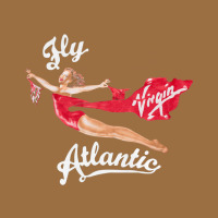Princess Diana Virgin Atlantic Fly Atlantic Vintage Tee | Teevron