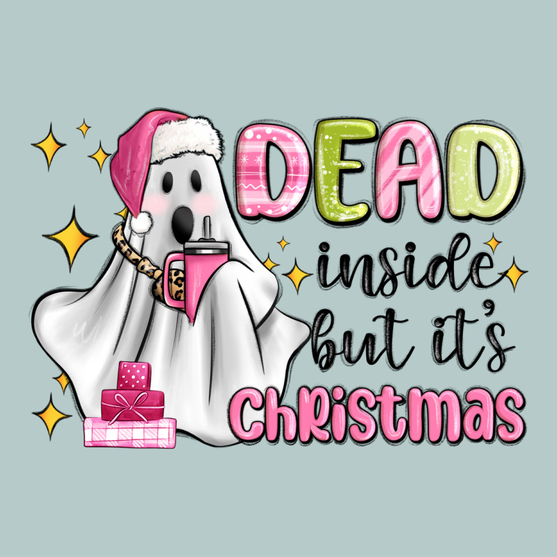Dead Inside But It's Christmas Heavy Core Tee by MaliasSmallBusiness | Teevron