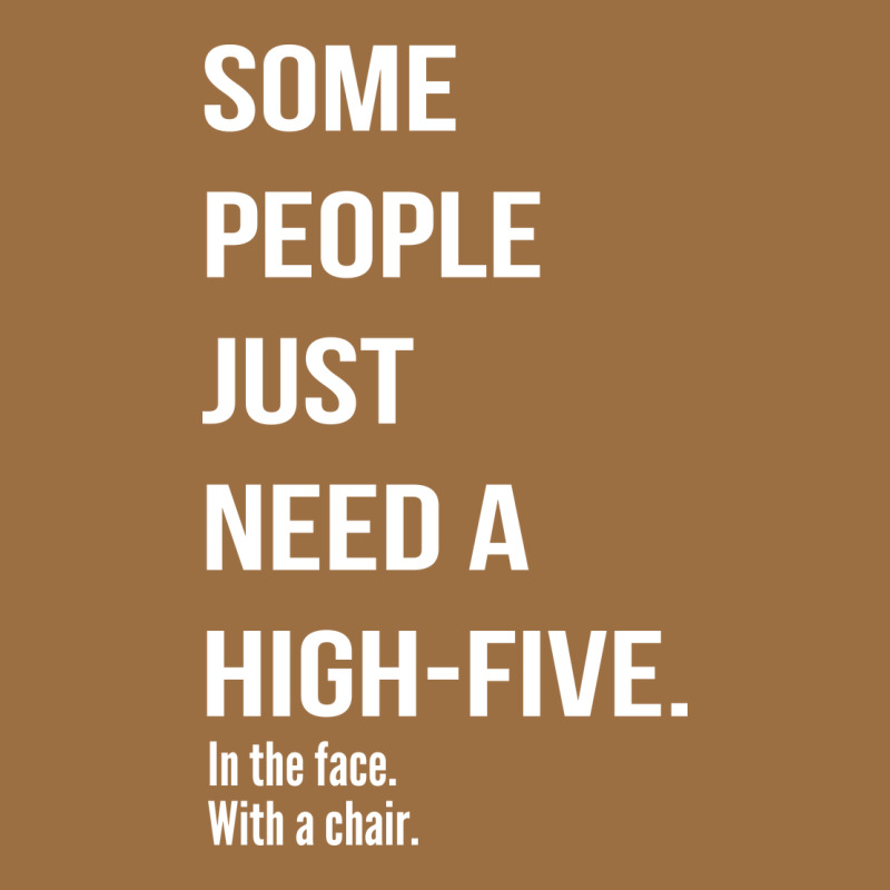 Some People Need A High Five Vintage Tee by linhVisuals | Teevron