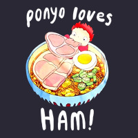 Studio Ghibli Ponyo Loves Ham Vintage Tee | Teevron