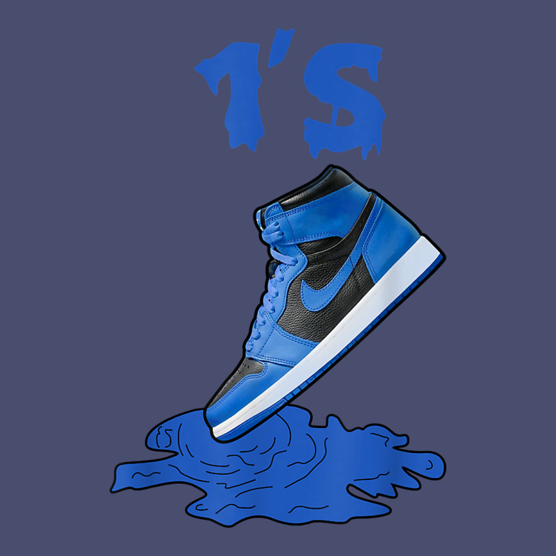 1 Retro High Og Dark Marina Blue Tee Shoes Dripping Got Em T Shirt Vintage Tee by linhVisuals | Teevron