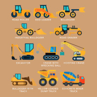 Construction Excavator Vehicle Boys Builder Heavy Equipment T Shirt Vintage Tee | Teevron