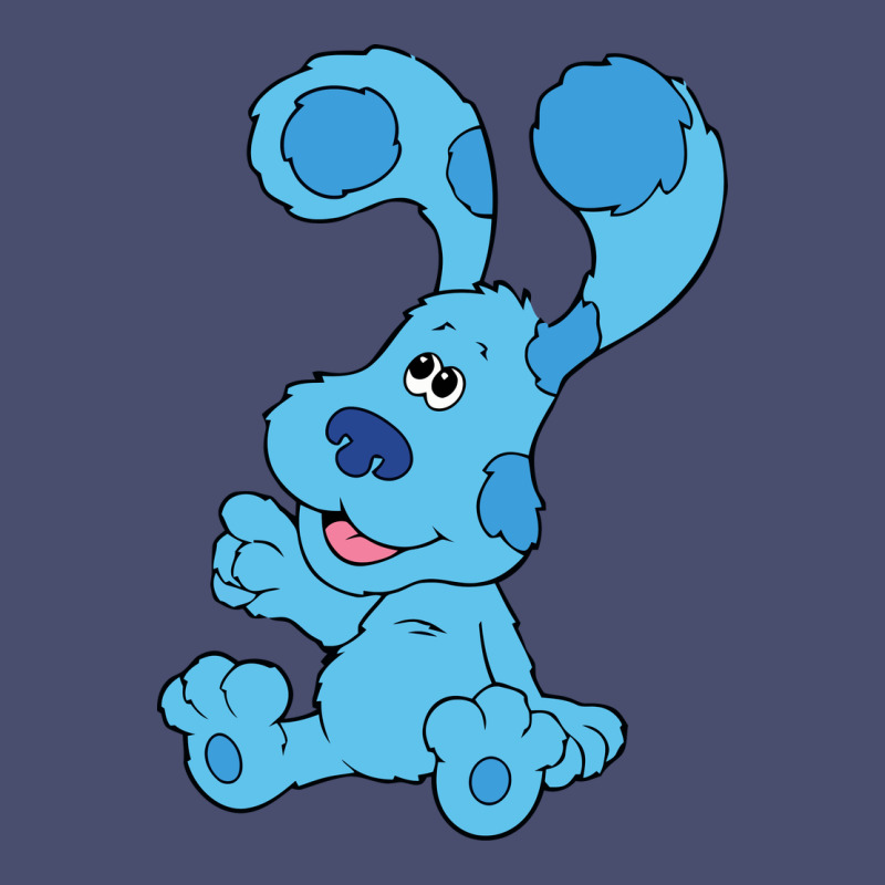 Blues Clues On Red Sofa Vintage Tee by linhVisuals | Teevron