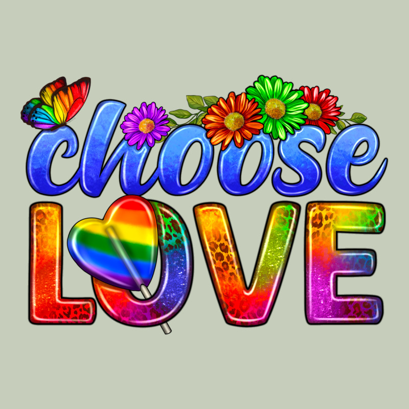 Pride Lgbtq+ Choose Love Ladies Tee by BundleAndBundleShop | Teevron