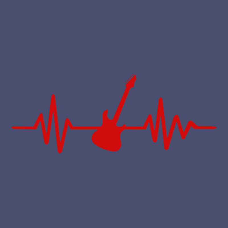 Heartbeat Electric Guitar Vintage Tee by linhVisuals | Teevron