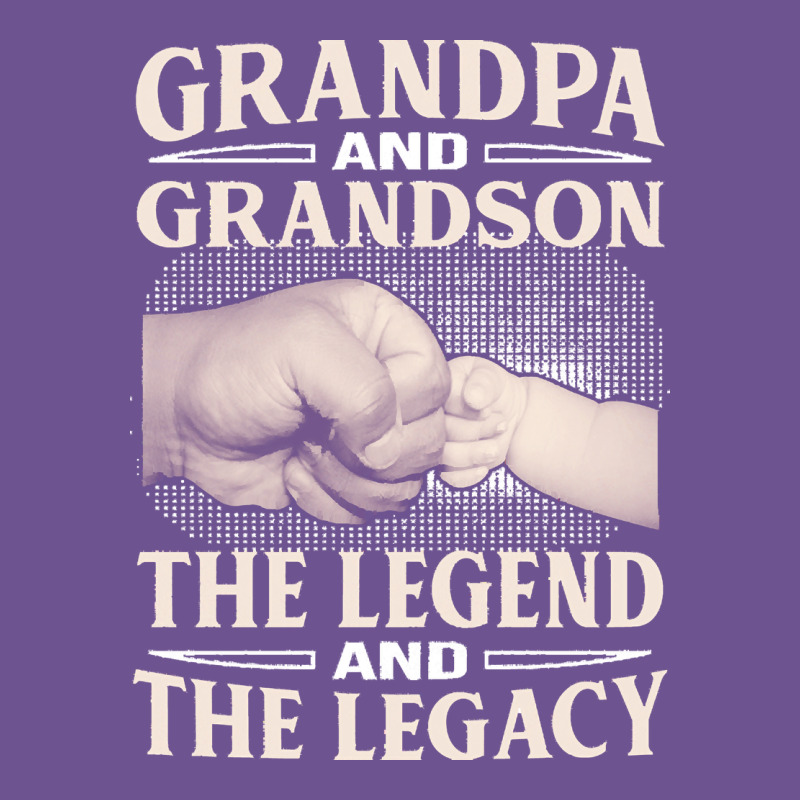 Grandpa And Grandson The Legend T  Shirtgrandpa And Grandson The Legen Vintage Tee by linhVisuals | Teevron