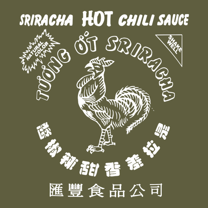 Sriracha Official Hot Chili Sauce Men's Graphic Vintage Tee by linhVisuals | Teevron