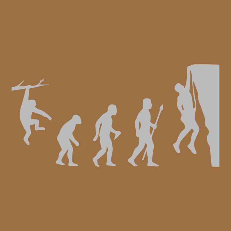 Funny Rock Climbing Evolution Vintage Tee by linhVisuals | Teevron