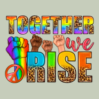 Western Lgbtq+ Together We Rise Ladies Tee | Teevron