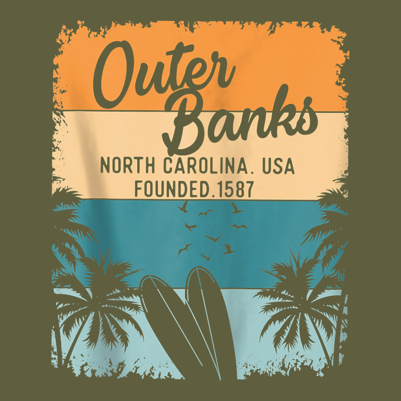 Outer Banks Shirts Men Women Kids Obx North Carolina Nc Gift Zip Hoodi Vintage Tee by linhVisuals | Teevron