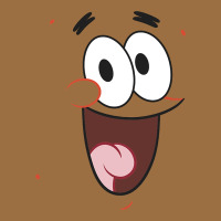 Sponge.bob Squa.re.pants Patrick Face Portrait Vintage Tee | Teevron