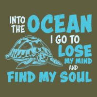 Into The Ocean I Go To Find My Soul Vintage Tee | Teevron