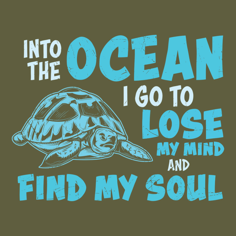 Into The Ocean I Go To Find My Soul Vintage Tee by linhVisuals | Teevron