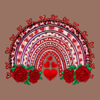Valentines Day Rainbow With Roses Premium Hoodie | Teevron