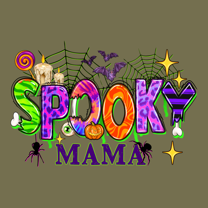 Halloween Spooky Mama Vintage Hoodie by texasbilliewilder | Teevron
