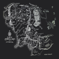 Middle Earth Map [tb] Vintage Tee | Teevron