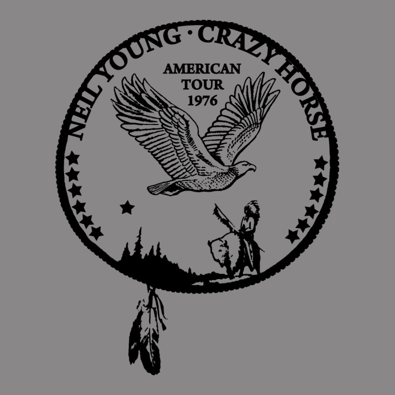 Neil Young Crazy Horse American Tour 1976 [tw] Vintage Tee by linhVisuals | Teevron
