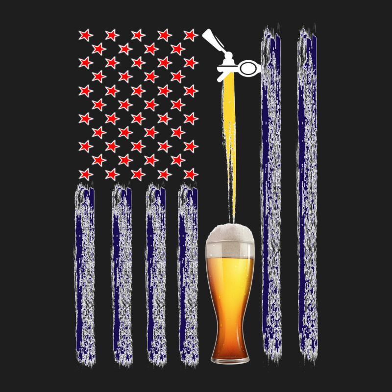American Flag Beer Classic Tee by Bettercallsaul | Teevron