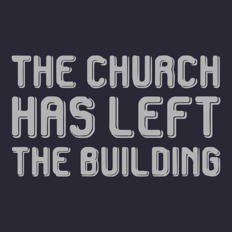 The Church Has Left The Building Vintage Tee by linhVisuals | Teevron
