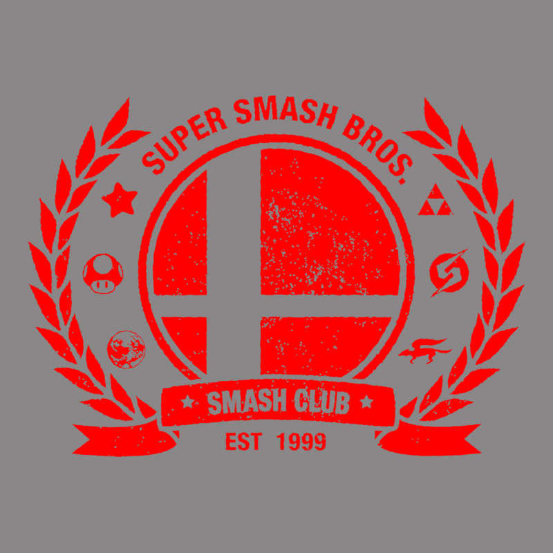 Super Smash Bros Smash Club Vintage Tee by linhVisuals | Teevron