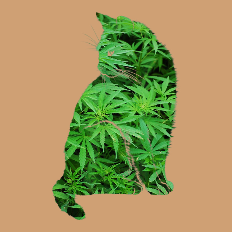Funny Cannabis & Cat Lover Marijuana Weed Smoker Art T Shirt Vintage Tee by linhVisuals | Teevron