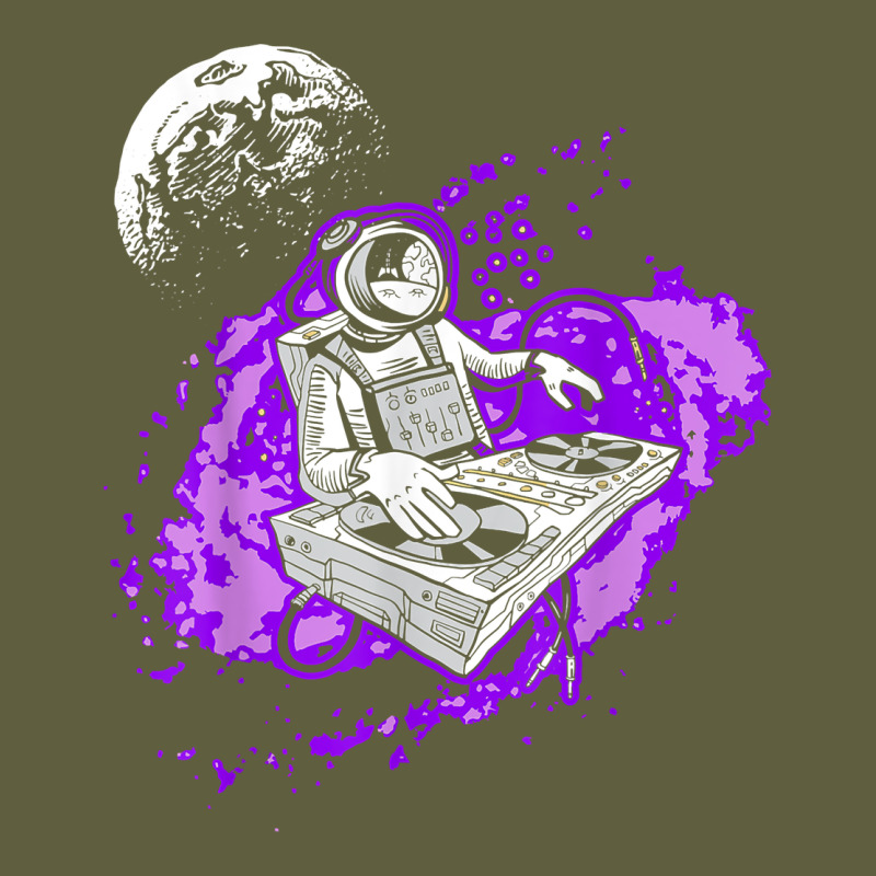 Techno Astronaut Electronic Music Rave Festival Raver T Shirt Vintage Tee by linhVisuals | Teevron