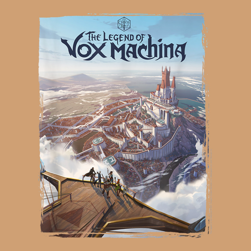 The Legend Of Vox Machina Poster Art Vintage Tee by linhVisuals | Teevron