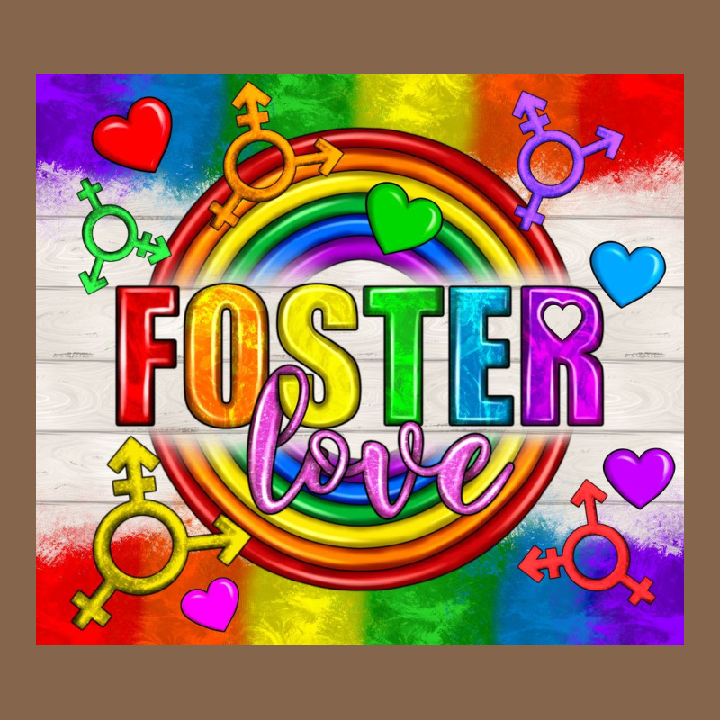 Foster Love Lgbtq+ Tumbler Premium Tee by BundleAndBundleShop | Teevron