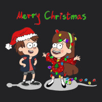 Gravity Falls Merry Christmas Amino Vintage Tee | Teevron