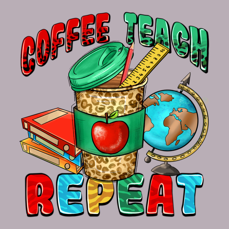Coffee Teach Repeat Vintage Tee by NancyCooperArtShop | Teevron