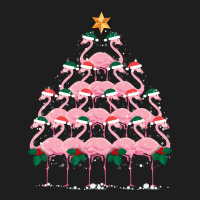 Christmas Tree Flamingo Classic Tee | Teevron