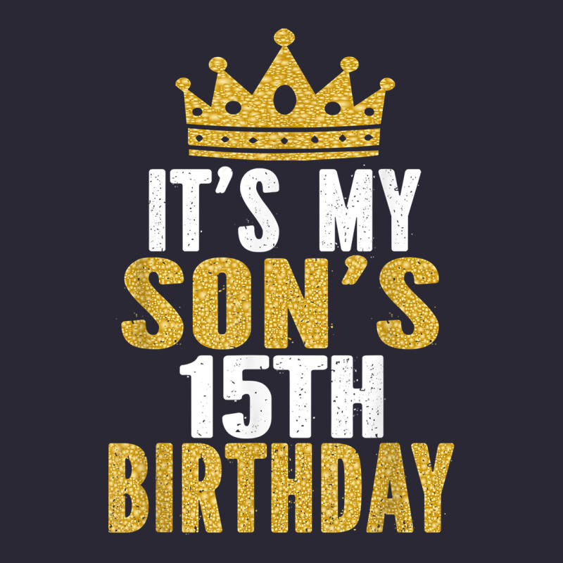 It's My Son's 15th Birthday 15 Years Old Boy T Shirt Vintage Tee by linhVisuals | Teevron