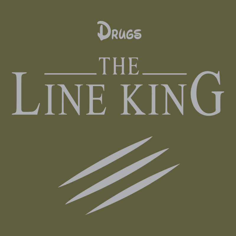 Funny Drugs The Line King Design Vintage Tee by linhVisuals | Teevron