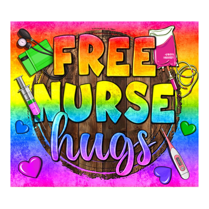Free Nurse Hugs Lgbtq+ Tumbler Premium Tee by BundleAndBundleShop | Teevron