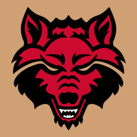 Devil - Red Wolves Football Soccer State Men Vintage Tee | Teevron